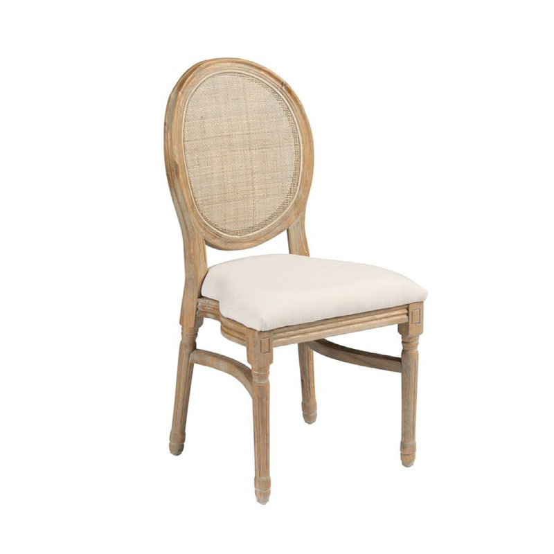 Cane Back King Louis Arm Chair - Pelican Tents & Events