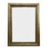 Magnus Frame Backdrop rental - large vintage gold and silver ornate frame for event decor by Violet Vintage Rentals Indianapolis