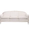 Majorelle Sofa — cobalt blue velvet Moroccan-inspired sofa with carved wooden frame