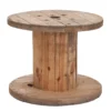 Vintage wood spool table rental from Violet Vintage Rentals Indianapolis