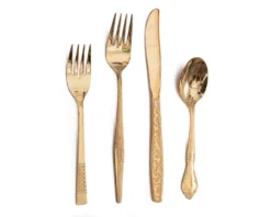 Vintage Gold Flatware