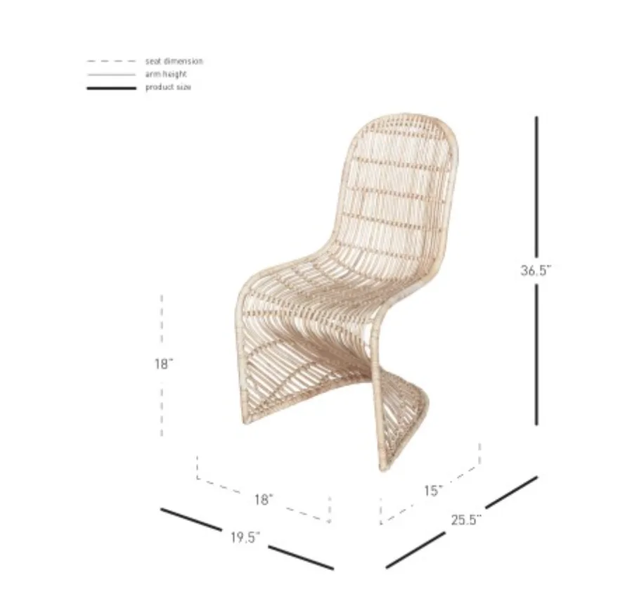 Roxton Dimentions WEBP Dimensions of chair