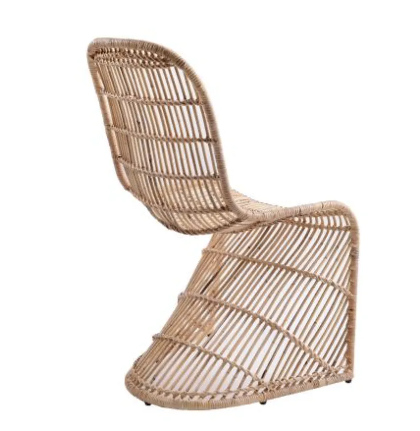 Roxton back side view WEBP Back view of chair showing off the S shape