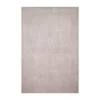 Sand colored area rug with faded design