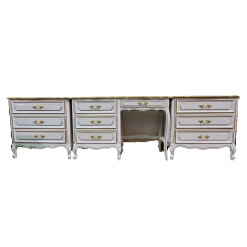 Bottom dressers only, without the top hutches. Great for food or dessert displays