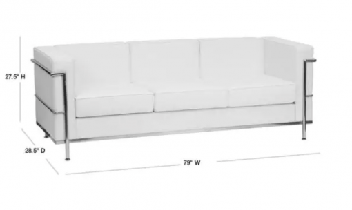 Dimensions of the sofa - 79" x 27-1/2" x 28-1/2"