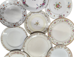Vintage Mismatched China