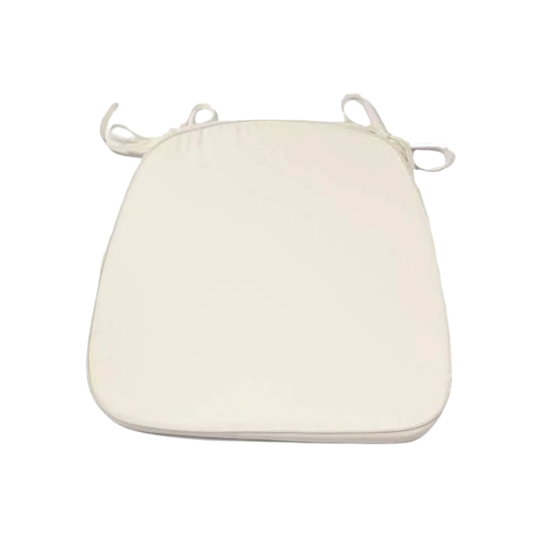 Vineyard Chair Cushions (1) WEBP Ivory chair cushions with two ties in the back