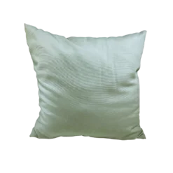 Sea green square pillow