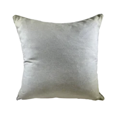 Oversized square pillow in gray