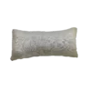 Gray rectangular pillow