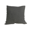 Dark gray square pillow