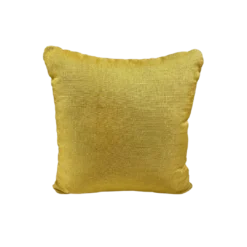 Yellow / Amber square pillow