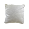 Cream square pillow