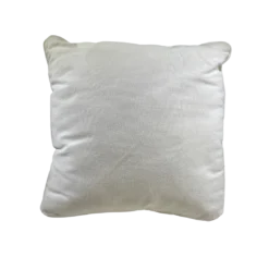 Cream square pillow