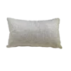 Tan-gray rectangular pillow
