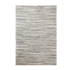 Textured rug with flecks of tan, beige, and shades of blue.