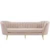 Rosani-Luxe-Velvet-pink-Sofa-front