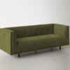 additional angle of green sofa