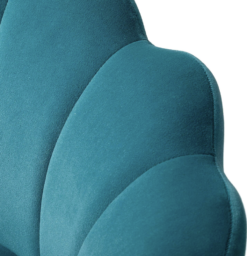 Close up of the back - showing 3 scallops.