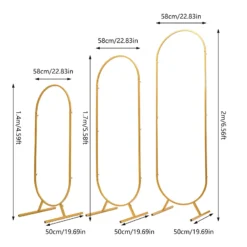 Dimensions of Thalia Arches