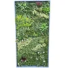 Close-up of a single panel from the Botanical Bliss Vertical Greenery Wall showcasing its lush and realistic foliage.