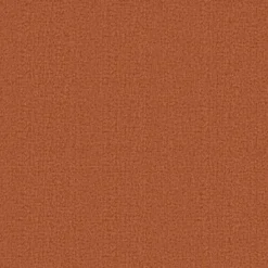 Close-up view of the Terrabello Chair's rust-colored fabric texture, highlighting the intricate weave and warm hue