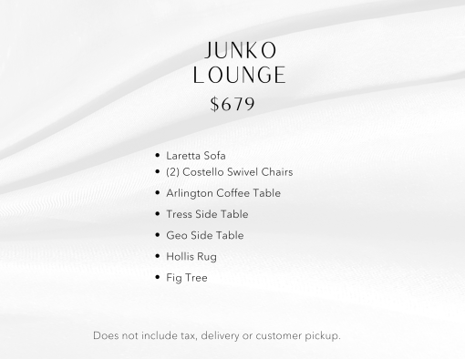 Details on the lounge package.