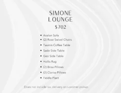 Details on the lounge.