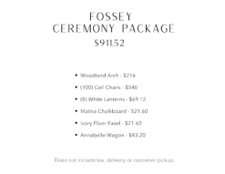 Package details.