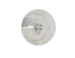 Top view of cake stand