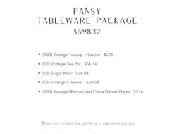Package details.