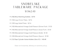 Package details.