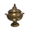 Gold Vase with lid