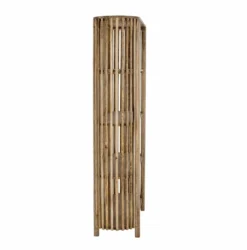 Side view of slim shelf
