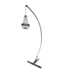 Freestanding, black chandelier for over table.