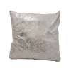 Champagne silver square pillow