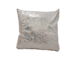 Champagne silver square pillow