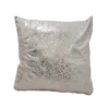 Champagne silver square pillow