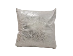 Champagne silver square pillow