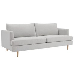 Light gray three seat sofa for wedding lounge seating