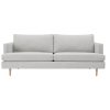 Light gray three seat sofa for wedding lounge seating