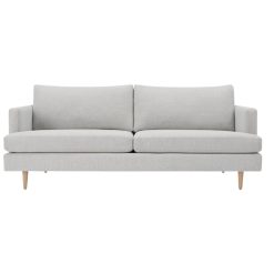 Light gray three seat sofa for wedding lounge seating