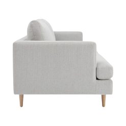 Ellis dove gray track arm sofa rental in Indianapolis